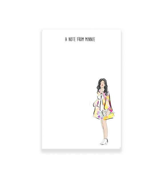 60's Fashion Girl Personalized Stationery Desk Set