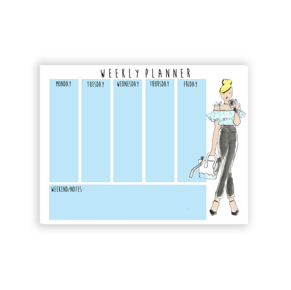 Camera Girl Weekly Planner