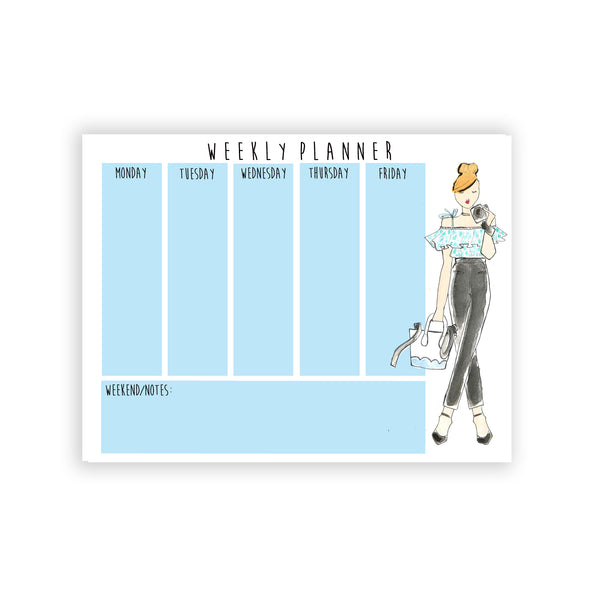 Camera Girl Weekly Planner