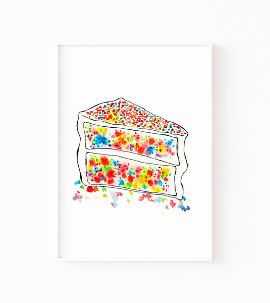 Eat Your Cake Art Print