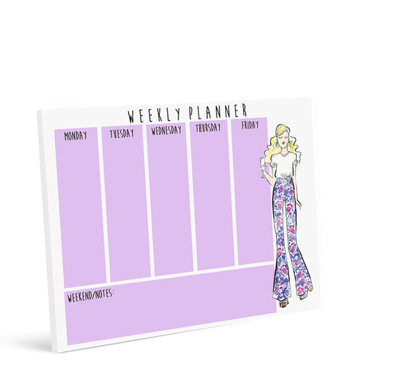 Fashion Boho Girl Weekly Planner