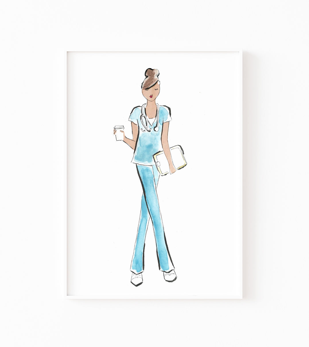 Nurse Girl Art Print
