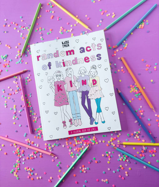 Coloring Book + Valentine Paper Doll Bundle