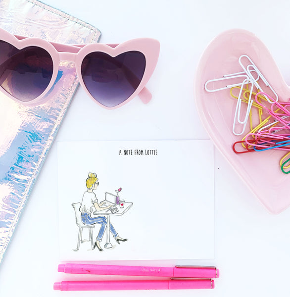 Rainbow Girl Personalized Stationery Desk Set (Copy)