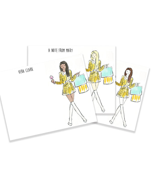 Cher from Clueless Personalized Stationery Desk Set