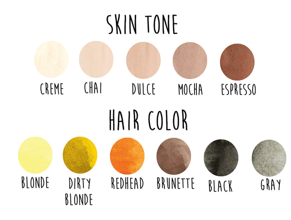 White Shirt + Jeans Girl Weekly Planner