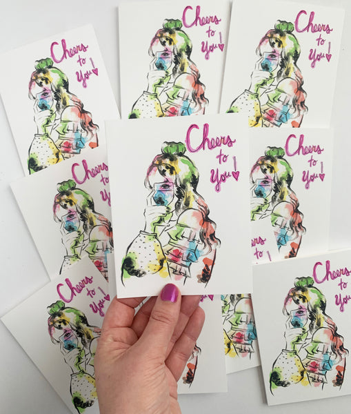 Cheers to you | Birthday and Celebration Card
