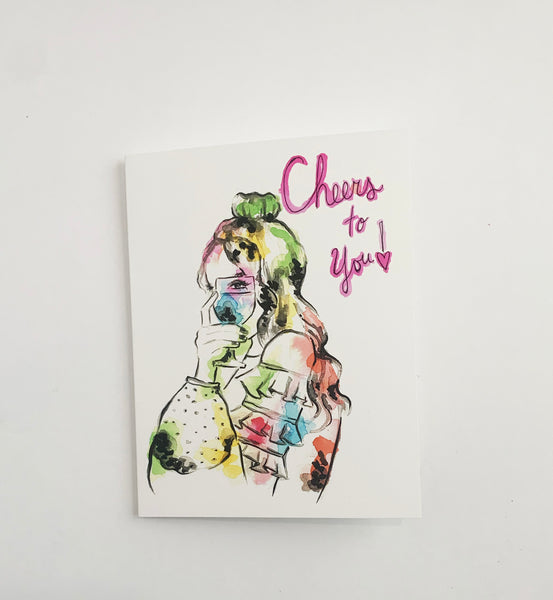 Cheers to you | Birthday and Celebration Card