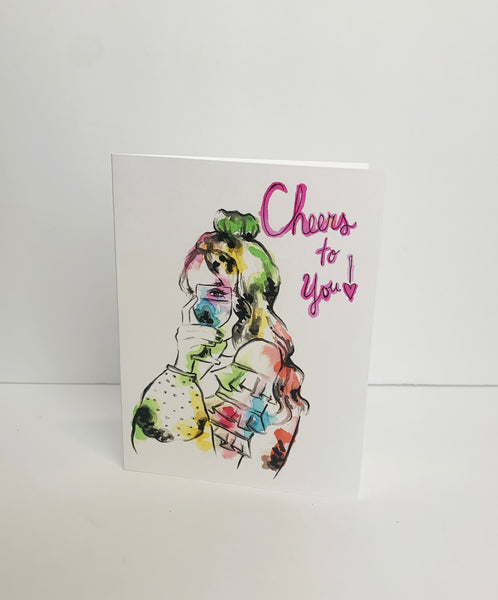 Cheers to you | Birthday and Celebration Card