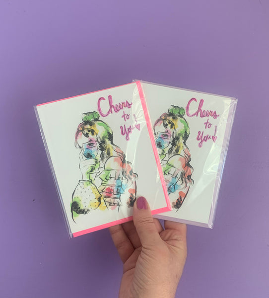WHOLESALE: Cheers to you | Birthday and Celebration Card