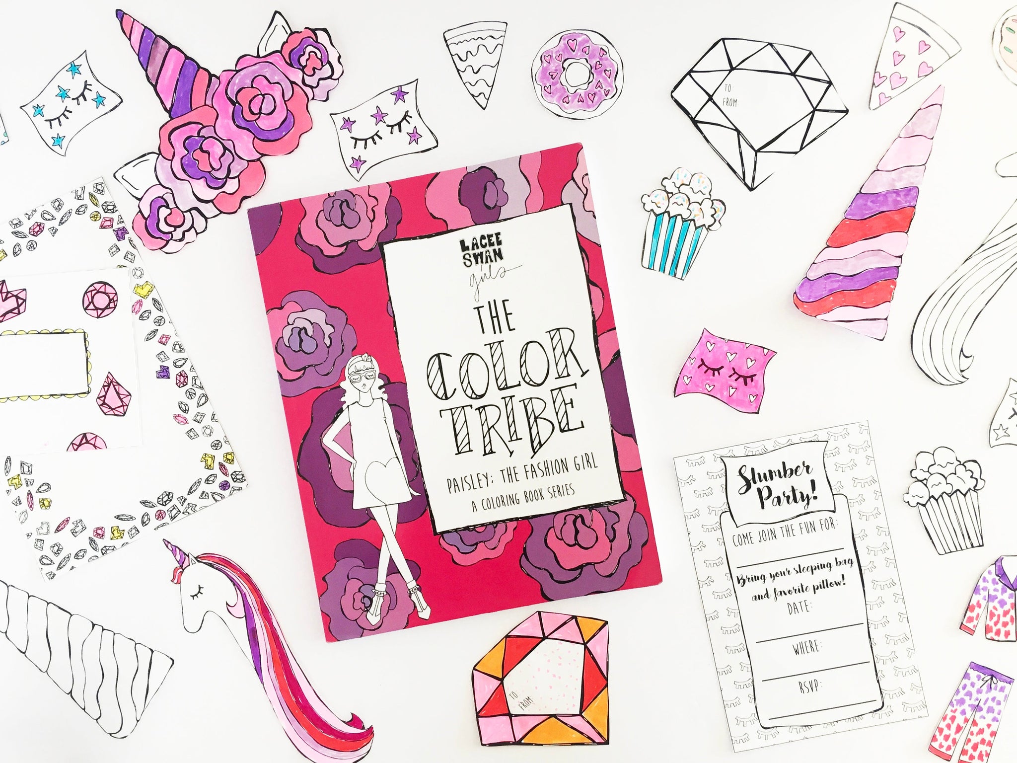 WHOLESALE: Paisley; the Fashion Girl Coloring Book