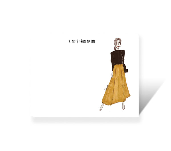 Fashion Drawing Online Course + Personalized Note Cards Bundle