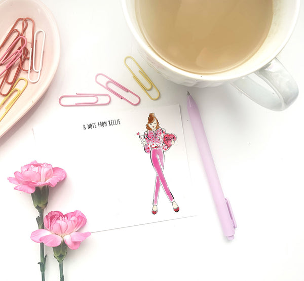 Galentine's Be Mine Personalized Stationery