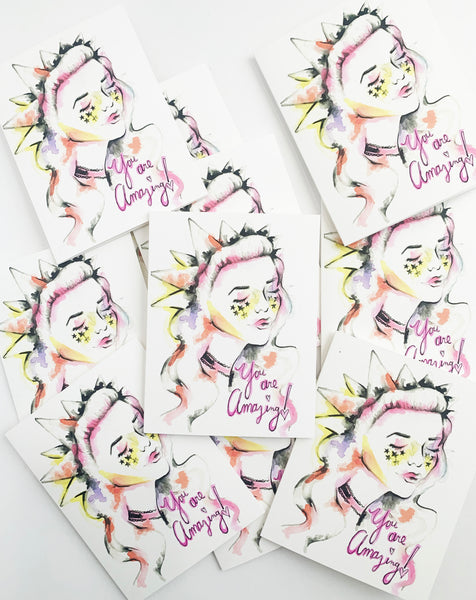 You are Amazing Greeting Card