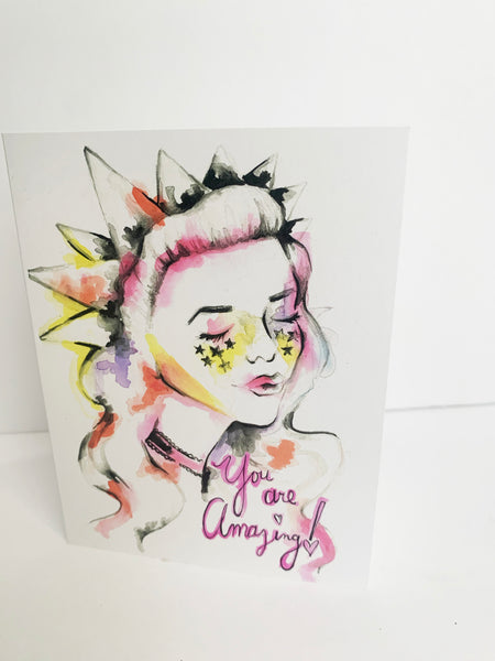 You are Amazing Greeting Card