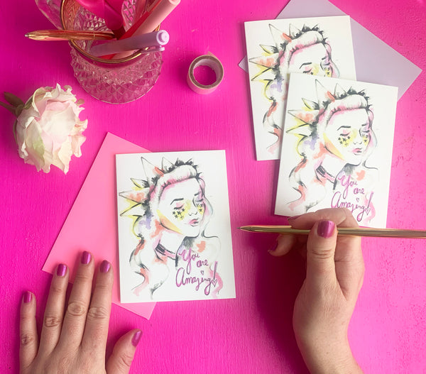 You are Amazing Greeting Card
