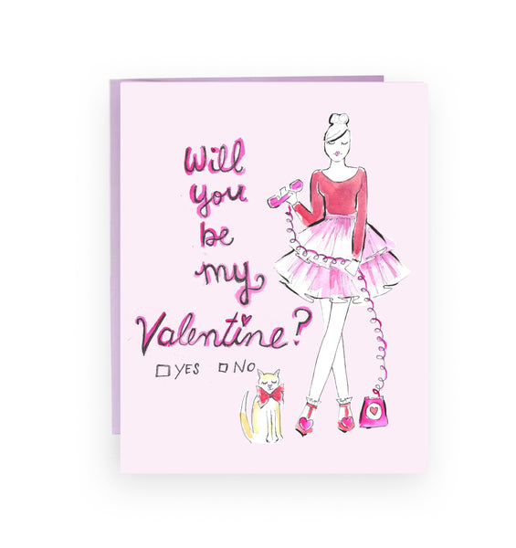 Be My Valentine Card