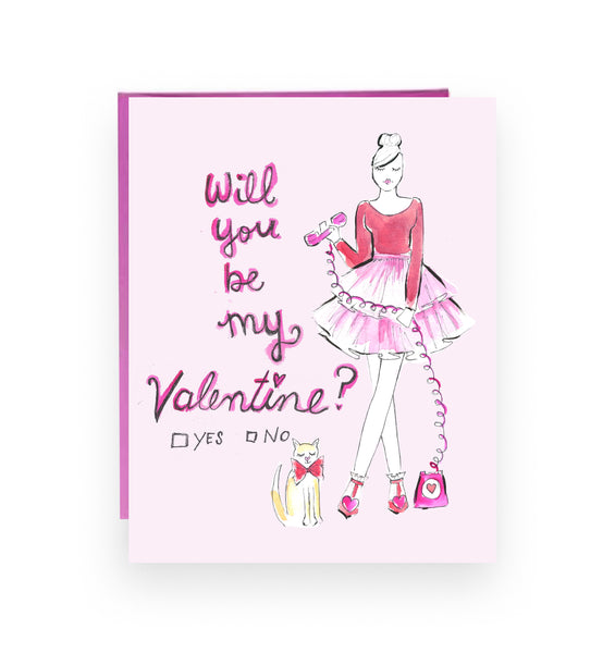 Be My Valentine Card