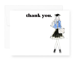 Thank You Graduation Note Card Set