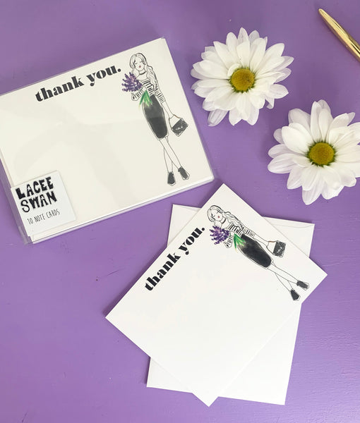 WHOLESALE: Thank You Note Card Set
