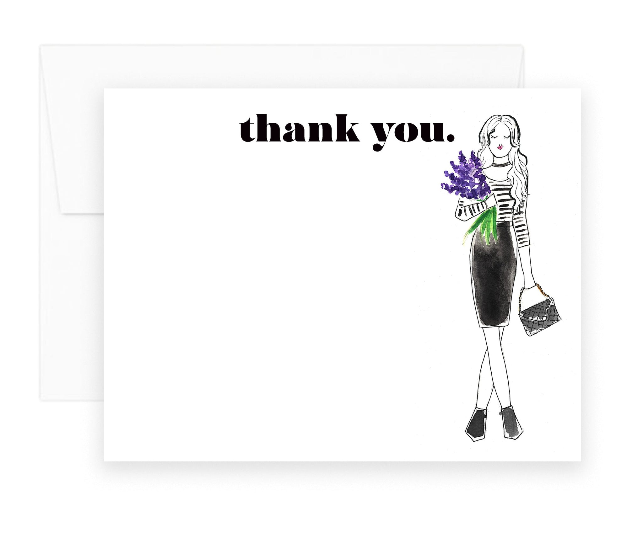 WHOLESALE: Thank You Note Card Set